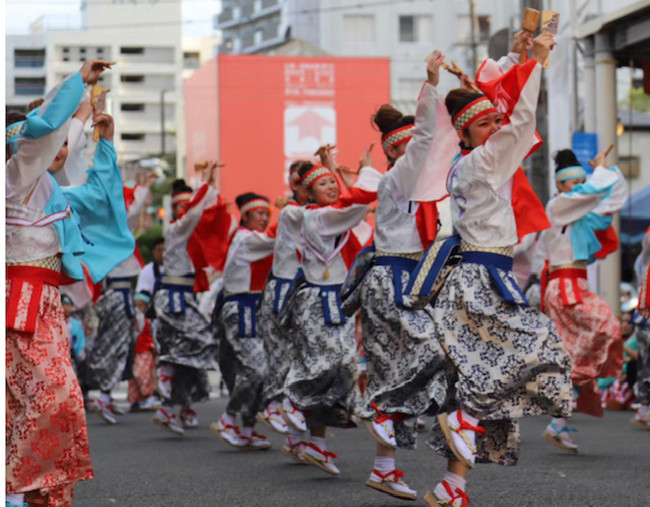 毎年８月に開催される「うらじゃ」