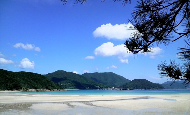 美しい蛤浜海水浴場