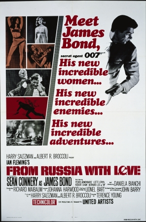 『００７／ロシアより愛をこめて』© 1963 Danjaq, LLC and Metro-Goldwyn-Mayer Studios Inc. All Rights Reserved