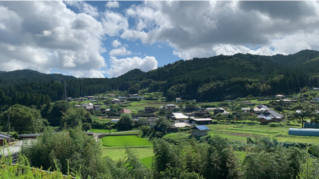 里美地区の風景