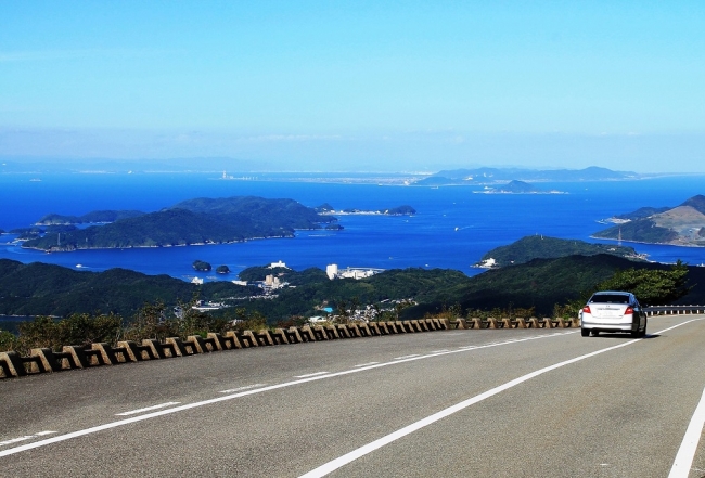 伊勢志摩スカイライン　絶景の自動車道を歩けば気分も爽快