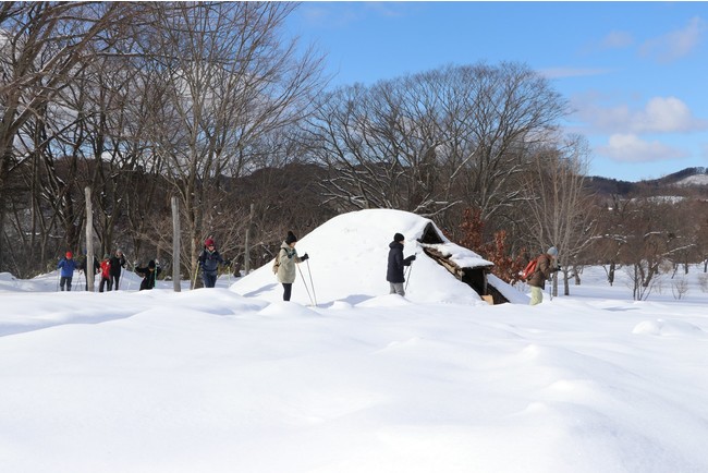 冬の縄文公園を歩いてみよう