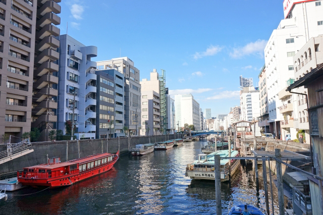 水辺の街浅草橋