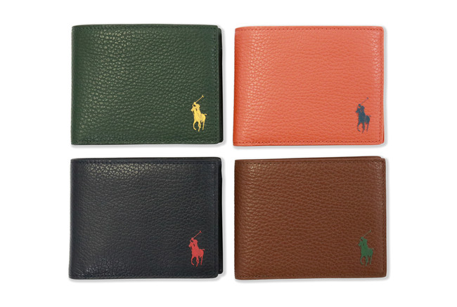 COLLECTORS × POLO Ralph Lauren スモールレザーコレクション　ショートウォレット