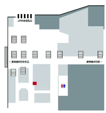 JR品川駅MAP