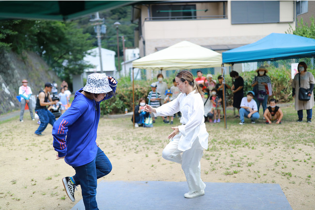 公園でダンスイベントを開催！