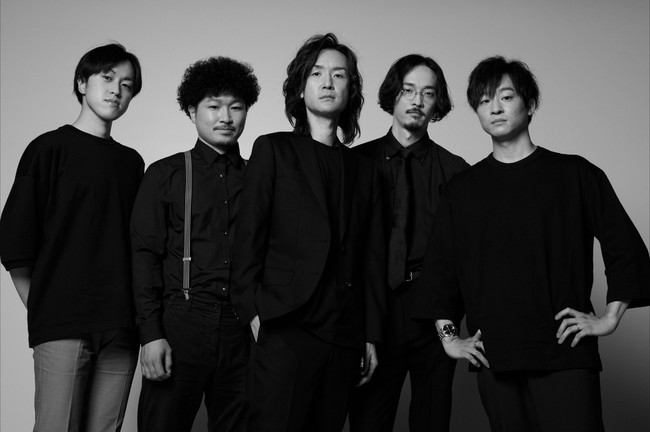 L to R：宇野究人(Key),荻野潤平(Ba),渡辺昇(Vo,Gt),中島雄士(Dr),山田眞二郎(Sax)