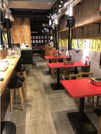 焼肉ここから札幌すすきの店　店内