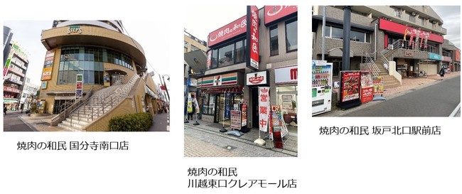 ワタミ３店舗外観