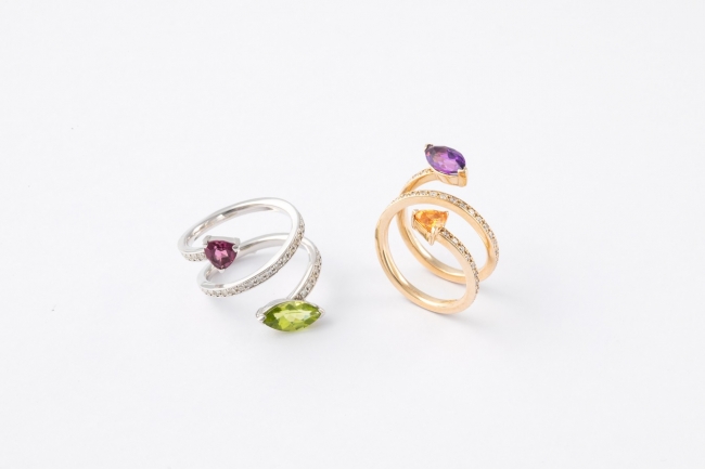 Ring　WhiteGold￥183,600　YellowGold￥183,600