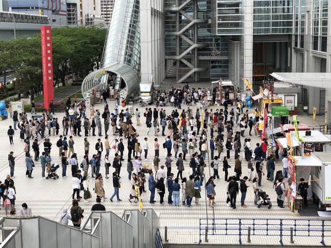 2019年4月末のからあげ祭の様子