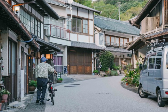 足助の町並み