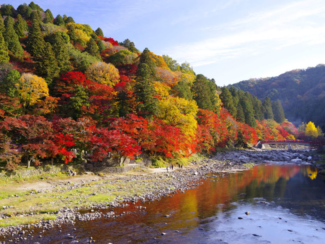 秋の香嵐渓