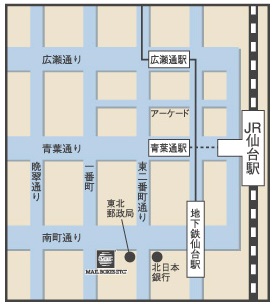 仙台一番町店マップ