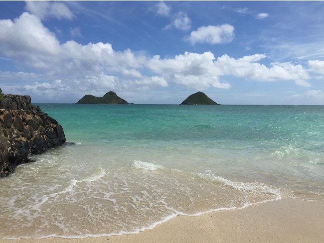 オアフ島　ラニカイビーチ