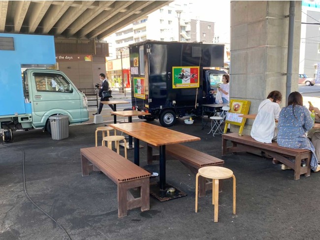 西鉄香椎駅高架下テイクアウトステーション