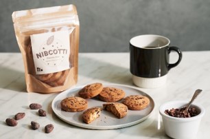 カカオニブを使用したビスコッティ 「NIBCOTTI」