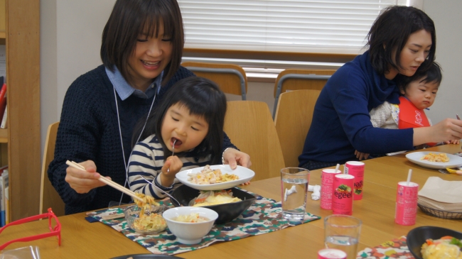 試食会の様子