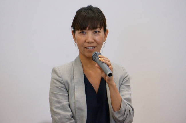 女性のキャリアについて話す鎌田真理子