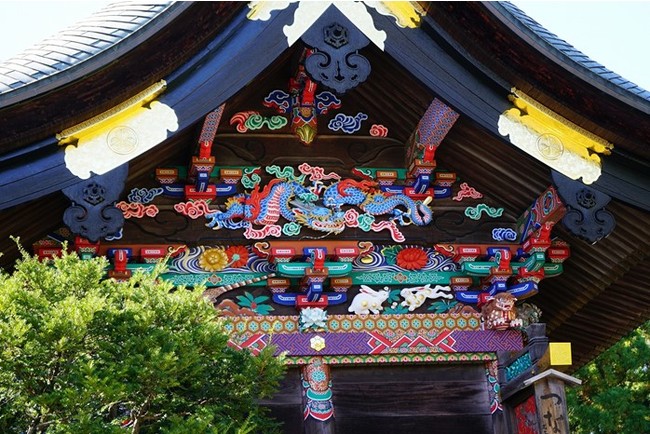 秩父神社　つなぎの龍