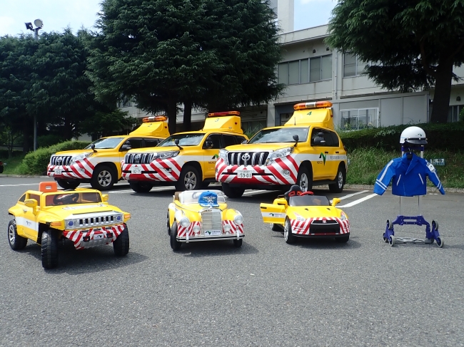 道路巡回車の展示（イメージ）