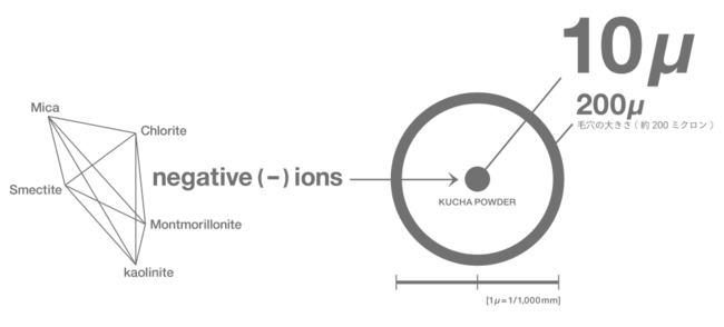※1ミクロン （μ）=1000分の1ミリメートル