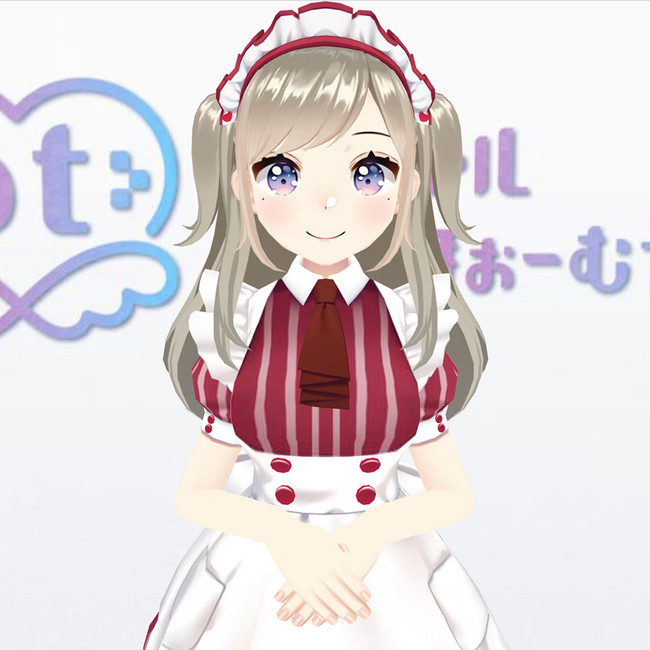 限定メイド服（ストライプレッド）