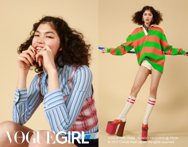 VOGUE GIRL Photo by BUNGO TSUCHIYA TRON (C) 2017 Conde Nast Japan. All rights reserved.