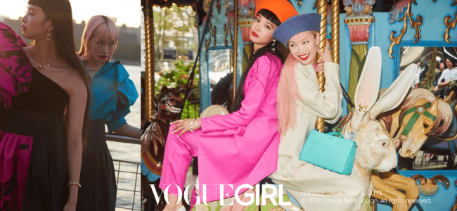 VOGUE GIRL Photo：SARAI MARI @ SLITS © 2018 Conde Nast Japan. All rights reserved.