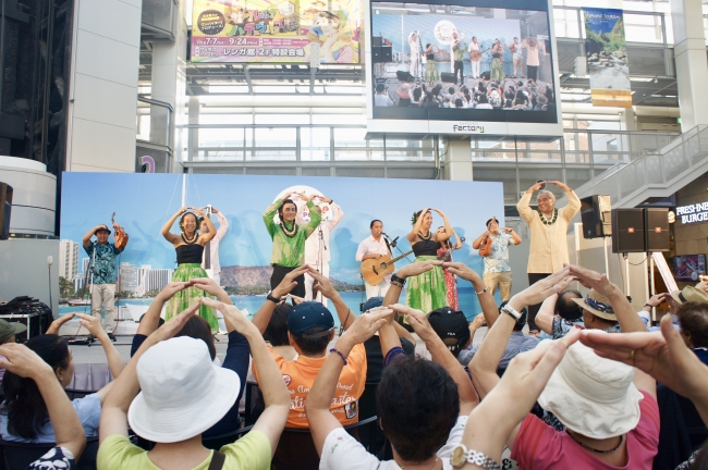 昨年のHawaii Expo札幌の様子