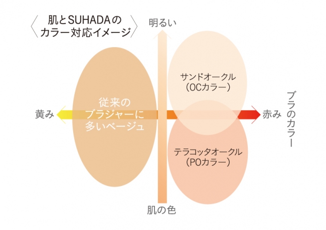 新色ベージュカラーチャート