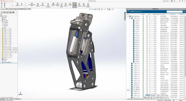 3DEXPERIENCE SOLIDWORKの画面イメージ