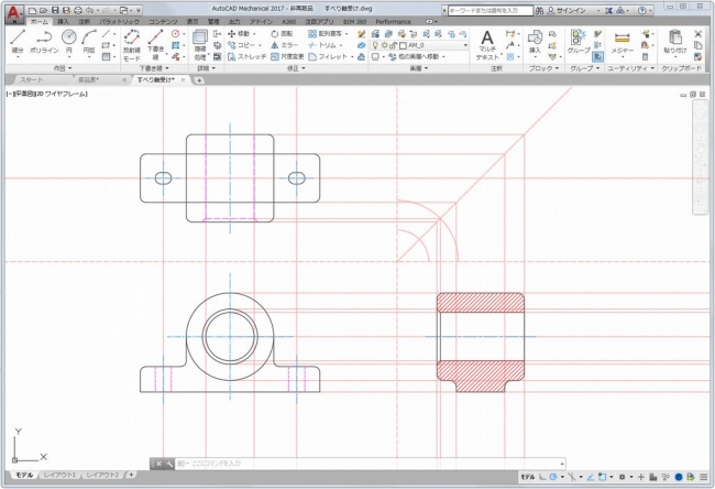 AutoCAD Mechanical Stage1 基礎編 イメージ