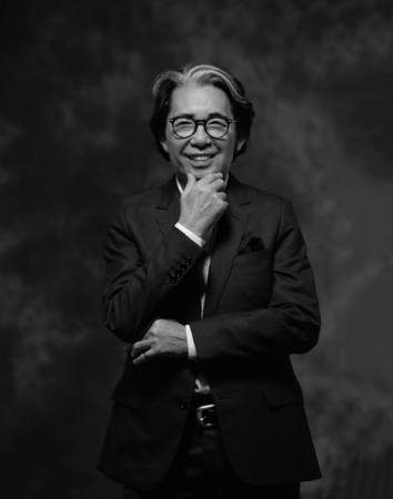 世界的デザイナー・髙田賢三氏（撮影／水島 優）