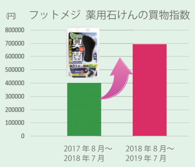 ：（C）ドルフィンアイpowered by True Data」2018 年8 月～2019 年7 月前年同時期比