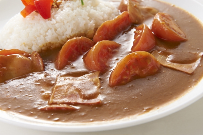 フレッシュトマトのさっぱりカレー