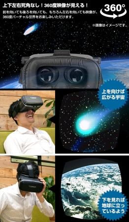 お好きなVRアプリでお楽しみ頂けます